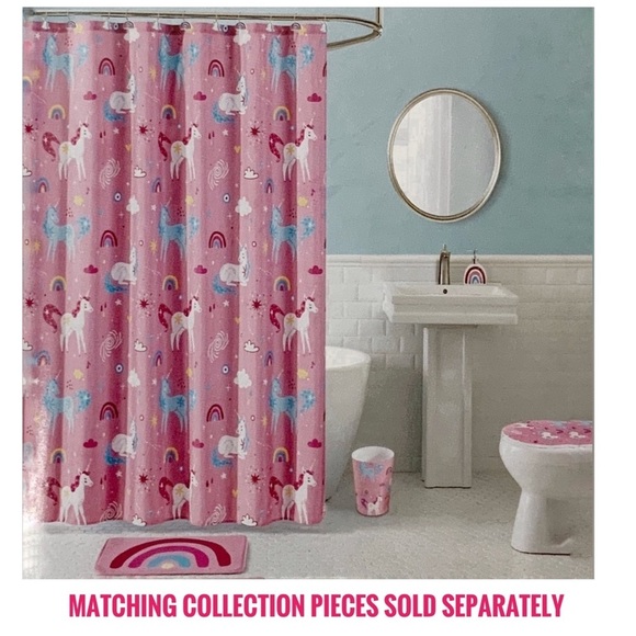 Matt & Maddie Rainbow Kids Bathroom Rug Memory Foam NonSlip Rectangle 17x24 In - Picture 2 of 16